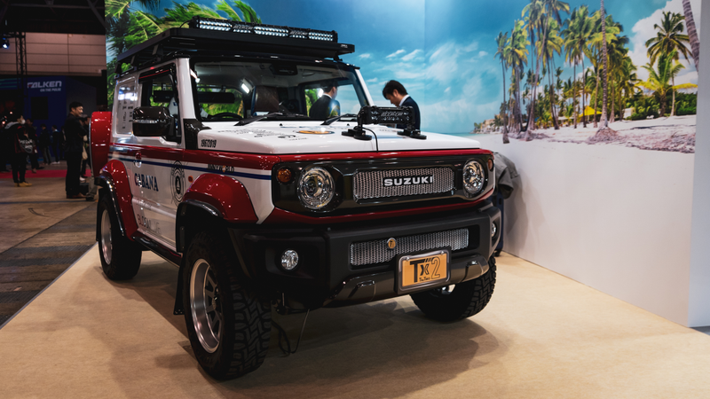 Illustration for article titled The Suzuki Jimny Is Japan's Next Great Tuner Car